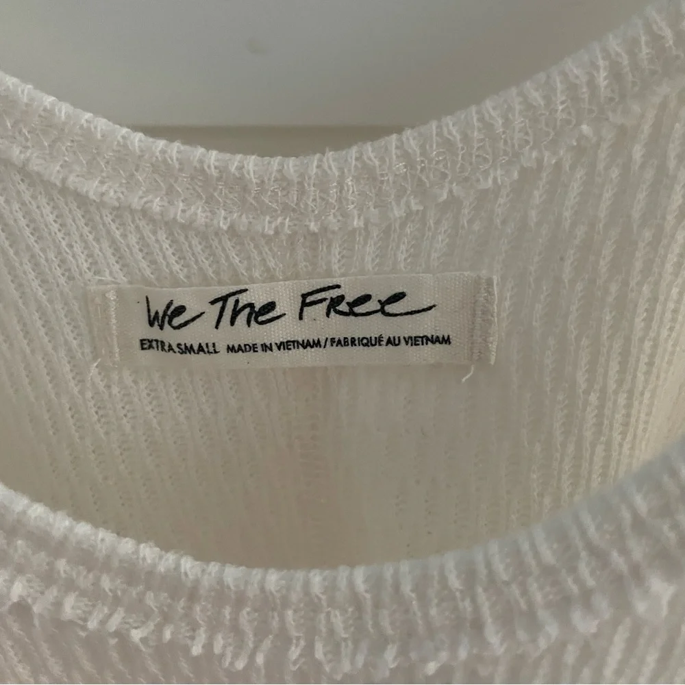 White Free People Sing La La Tank - Picture 8 of 13